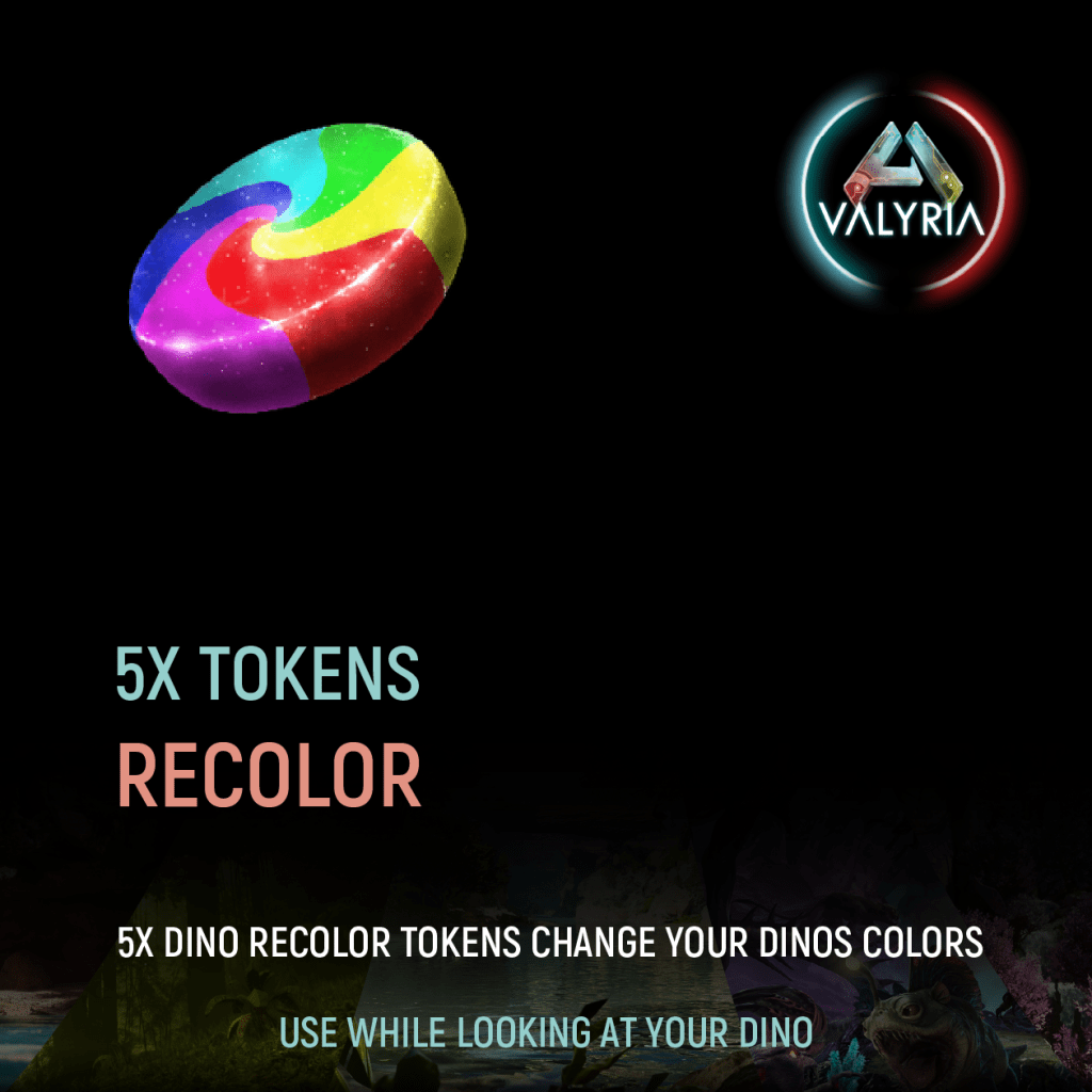 5 Dino Recolors