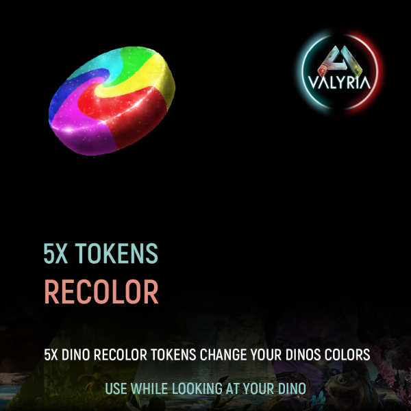 5 Dino Recolors