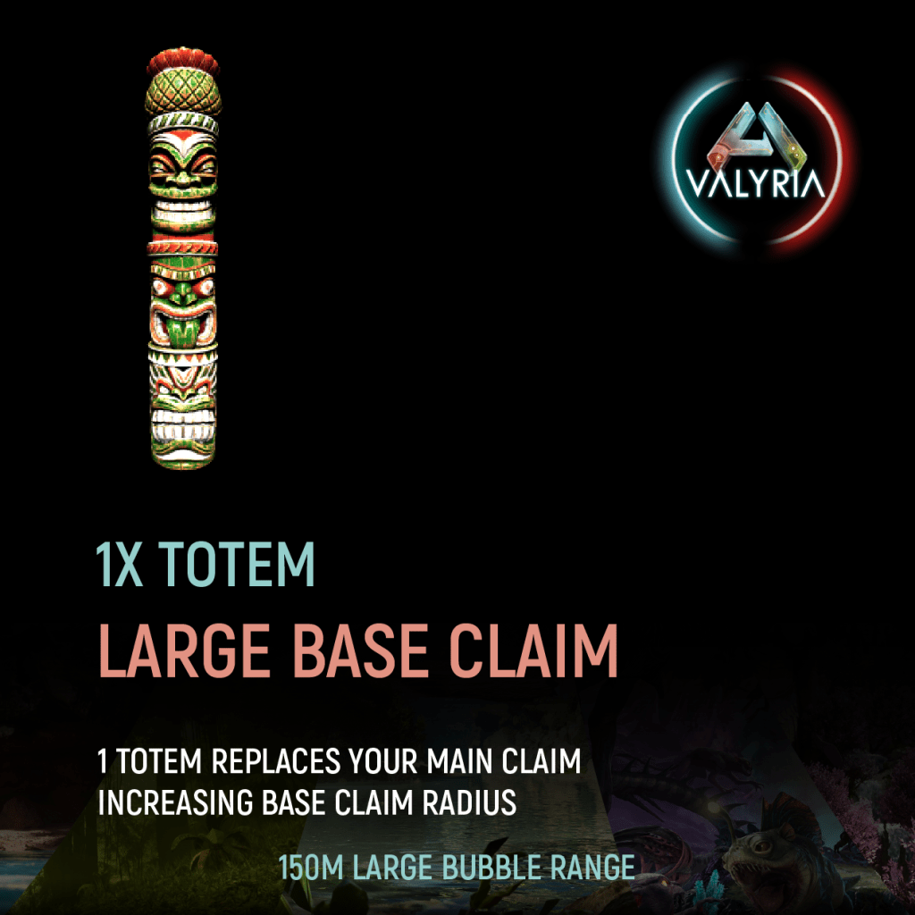 Large Base Claim Totem