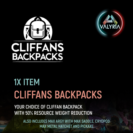 Cliffan's Backpacks