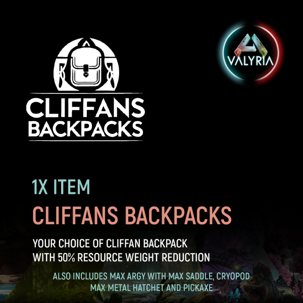 Cliffan's Backpacks