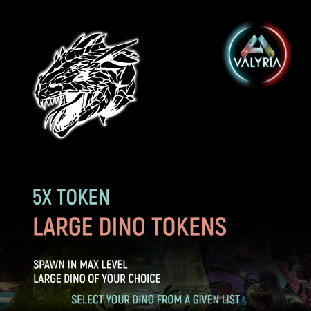 5 Large Dinos
