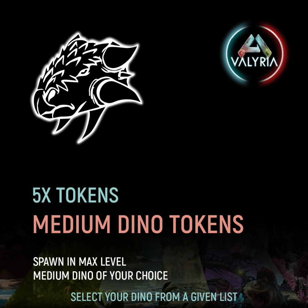5 Medium Dinos