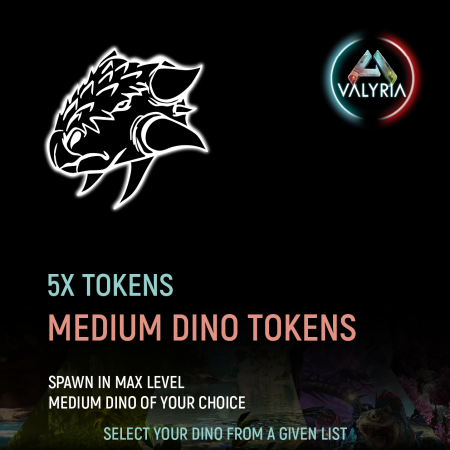 5 Medium Dinos